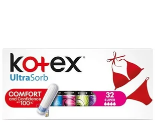 KOTEX Tampony Ultra Sorb Super Tampons) Wariant 16 ks) - Tampony - miniaturka - grafika 1