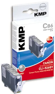 KMP Tusz do Canon CLI-526GY grey Zamiennik 1515.0041 - Tusze zamienniki - miniaturka - grafika 1