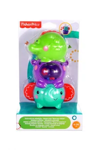 Fisher Price kolorowe zwierzaki BGP41 - Zabawki interaktywne dla dzieci - miniaturka - grafika 3