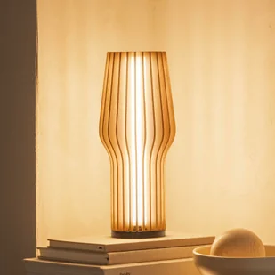 Eva Solo Radiant lampa stołowa LED akumulator dąb - Lampy stojące - miniaturka - grafika 3