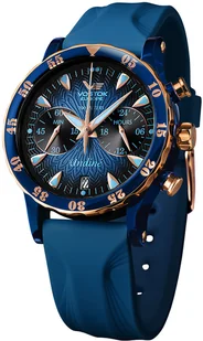 Zegarek Vostok Europe Zegarek VK64-515E628 Undine Chrono - - Zegarki damskie - miniaturka - grafika 1
