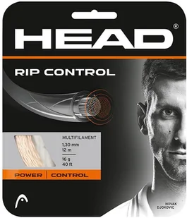 Head Rip Control 1.30 (12 m) - natural 281099-NT - Tenis ziemny - miniaturka - grafika 1