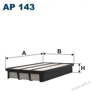 Filtron Filtr powietrza AP 143 AP143 - Filtry powietrza - miniaturka - grafika 1