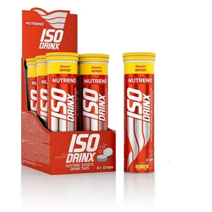 Nutrend ISODRINX Tabs - 12 tabletek cytryna - Napoje energetyczne i izotoniczne - miniaturka - grafika 1