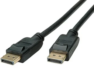 Roline DisplayPort KBL. 1.3 DP ST/ST, czarny 5m 11045813 - Kable komputerowe i do monitorów - miniaturka - grafika 1