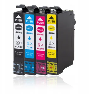 4X Tusze do Epson 603 XL XP-3100 WF-2810 XP-2100 - Tusze zamienniki - miniaturka - grafika 1