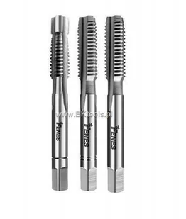 FENES Gwintownik DIN 352/3 M20 INOX HSS-E Komplet 3 szt - Gwintowniki - miniaturka - grafika 1