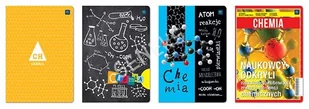 INTERDRUK Zeszyt w kratkę A5 60 kartek &#8211 chemia - Zeszyty szkolne - miniaturka - grafika 1