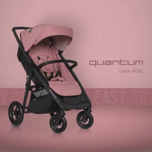 Easy Go Wózek spacerowy QUANTUM Rose 3775 - Wózki dziecięce - miniaturka - grafika 3