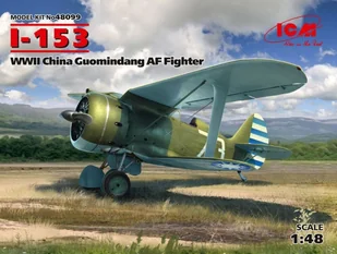 ICM Samolot wielozadaniowy I-153,Chiny 48099 - Modele do sklejania - miniaturka - grafika 1
