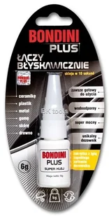 Tytan Bondini BONDINI - Bondini Plus 6g - Kleje i inne preparaty budowlane - miniaturka - grafika 1