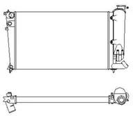 Chłodnice - NRF Chłodnica, układ chłodzenia silnika 58922 - miniaturka - grafika 1