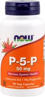Witaminy i minerały dla sportowców - Now Foods Suplement Prozdrowotny P-5-P 50mg 90caps - miniaturka - grafika 1