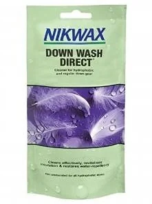 Nikwax DOWN WASH DIRECT 100 ml do prania puchu - Środki do obuwia i ubrań - miniaturka - grafika 1