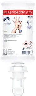 Tork Płyn do dezynfekcji rąk 1000ml S4 424118 - Mydła - miniaturka - grafika 1