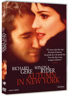 Autumn In New York (miłość W Nowym Jorku) [DVD] - Melodramat DVD - miniaturka - grafika 1