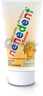 Dentinox Nenedent pasta do zębów z fluorem 50ml - Pasty do zębów - miniaturka - grafika 1