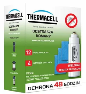 Thermacell Thermacell Wkłady Uzupełniające 48h - Zwalczanie i odstraszanie szkodników - miniaturka - grafika 1