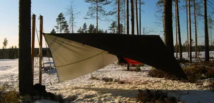 Bushmen Płachta biwakowa Thermo Tarp 4x3 - Akcesoria turystyczne - miniaturka - grafika 3