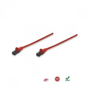 PatchCord Intellinet Cat.6 UTP 100% Miedź 1m Czaerwony - Patchcordy - miniaturka - grafika 3