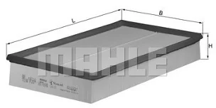 Knecht Filtr powietrza LX 637 LX 637 - Filtry powietrza - miniaturka - grafika 1