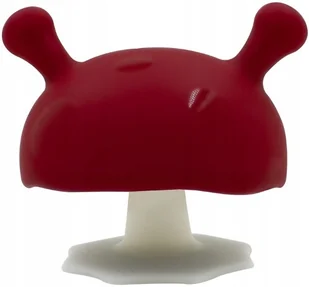 Mombella Gryzak Mushroom Chimney Red - Gryzaki dla dzieci - miniaturka - grafika 11