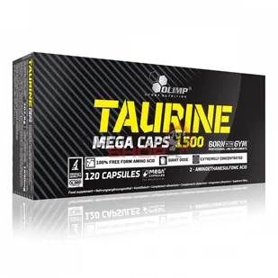 Olimp Labs Taurine Mega Caps Labs - Spalacze tłuszczu - miniaturka - grafika 1