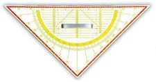 Leniar Ekierka Geometryczna Tablicowa 60cm 10069 - Linijki, ekierki - miniaturka - grafika 1