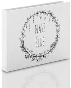 Pudełko na pendrive karta kredytowa TS Nasz Ślub B&W - Pudełka i akcesoria na płyty CD - miniaturka - grafika 1