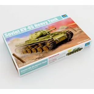 Trumpeter Soviet KV-8S Heavy Tank 01572 - Kolekcjonerskie modele pojazdów - miniaturka - grafika 1
