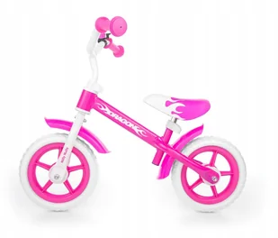 Milly Mally Rowerek Biegowy Dragon pink - Rowerki biegowe - miniaturka - grafika 39