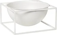 Miski i półmiski - By Lassen Misa Centerpiece L biała na stojaku - miniaturka - grafika 1
