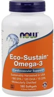 Witaminy i minerały - Now Foods Foods FOODS Eco-Sustain Omega-3 180 kaps. NW841 - miniaturka - grafika 1