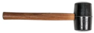 MODECO Młotek Gumowy Trzonek Drewniany 450G. - Młotki - miniaturka - grafika 1
