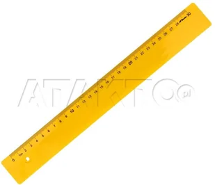 Leniar Linijka 30cm plastik niebieska 20111 LN6539 - Linijki, ekierki - miniaturka - grafika 3