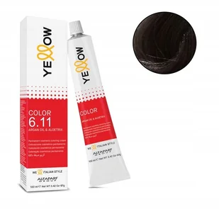 Alfaparf Yellow Farba 6.11 100ML - Farby do włosów i szampony koloryzujące - miniaturka - grafika 1