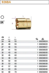 Beta NASADKA 3/4" NIEISKRZĄCA 34MM 926BA-34 - Klucze i nasadki - miniaturka - grafika 2