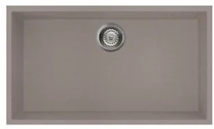 Elleci QUADRA 130 KERATEK FANGO BSO LKQ13043BSO - Zlewozmywaki - miniaturka - grafika 1