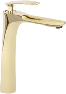 Baterie umywalkowe - Rea Bateria umywalkowa Orbit Gold Wysoka B2051 - miniaturka - grafika 1