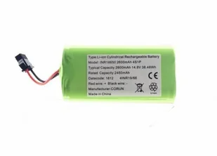 RoboJet Akumulator Li-ion 2600mAh Duel 3 RJD3A - Akcesoria do odkurzaczy - miniaturka - grafika 1