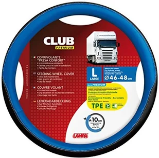 Lampa 98907 pokrowiec na kierownicę Club Premium L 98907 - Akcesoria tuningowe - miniaturka - grafika 1