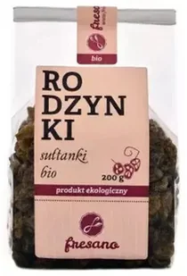 Fresano Fresano Rodzynki Sułtanki 200g - Bakalie - miniaturka - grafika 1