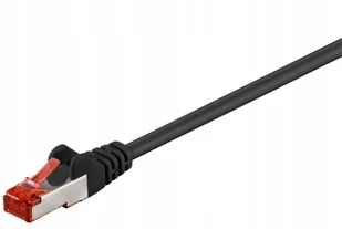 Kabel Lan Patchcord Cat 6 S/ftp Lszh czarny 20m - Patchcordy - miniaturka - grafika 3