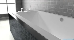Riho Lugo wanna prostokątna 170x75cm + nóżki - Wanny - miniaturka - grafika 3