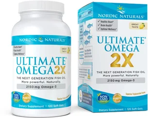 Ultimate Nordic Naturals Omega 2X (120 kaps.) - Witaminy i minerały - miniaturka - grafika 1