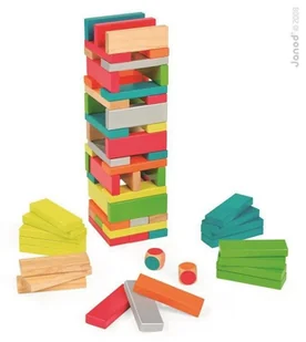 Janod Jenga z kolorami Equilibloc 02012 - Gry planszowe - miniaturka - grafika 6