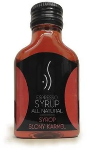Espresso Syrup Słony karmel Espresso Syrop 100ml - Śmietanki i dodatki do kawy - miniaturka - grafika 1