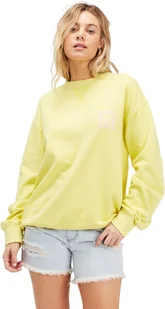 Billabong bluza damska KISSED THE SUN CREW Citron - Bluzy damskie - miniaturka - grafika 1