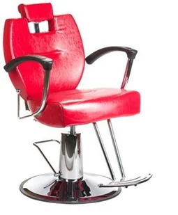 Fotel barberski BS Hektor BH-3208 Czerwony - Fotele fryzjerskie - miniaturka - grafika 1