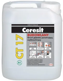 Ceresit Grunt GŁĘBOKOPENETRUJĄCY CT17 Kanister - Grunty do ścian - miniaturka - grafika 1